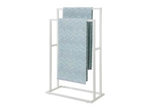 Sealskin Carré porte-serviettes sur pied 48cm blanc