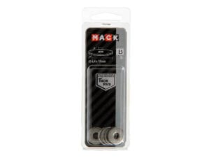Mack Carrosserieringen 6,4x18 mm inox 8 stuks