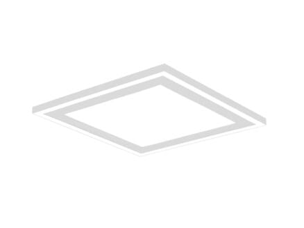 Trio Carus plafonnier carré LED 24,5W blanc mat 1