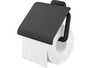 Tiger Carv porte-papier toilette avec couvercle noir
