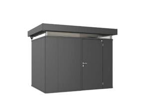 Biohort CasaNova abri de jardin droite 330x230x250 cm gris foncé métallique