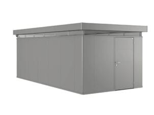 Biohort CasaNova abri de jardin droite 330x630x250 cm gris quartz métallique