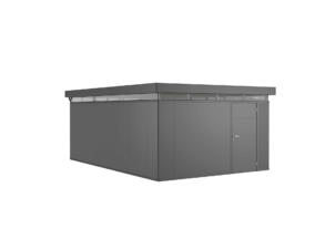 Biohort CasaNova abri de jardin droite 430x630x250 cm gris foncé métallique