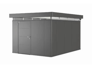 Biohort CasaNova abri de jardin gauche 330x430x250 cm gris foncé métallique