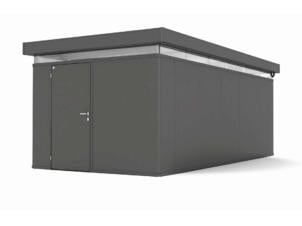Biohort CasaNova abri de jardin gauche 330x630x250 cm gris foncé métallique