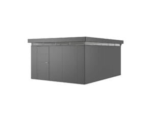 Biohort CasaNova abri de jardin gauche 430x530x250 cm gris foncé métallique