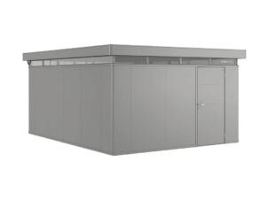 Biohort CasaNova abri de jardin gauche 430x530x250 cm gris quartz métallique