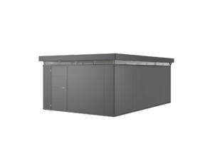 Biohort CasaNova abri de jardin gauche 430x630x250 cm gris foncé métallique