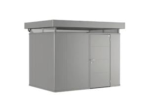 Biohort CasaNova tuinhuis links 330x230x250 cm kwartsgrijs metallic