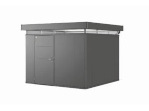 Biohort CasaNova tuinhuis links 330x330x250 cm donkergrijs metallic