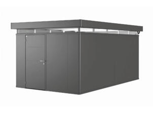 Biohort CasaNova tuinhuis links 330x530x250 cm donkergrijs metallic
