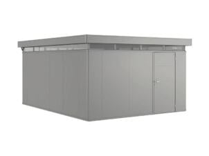 Biohort CasaNova tuinhuis links 430x530x250 cm kwartsgrijs metallic