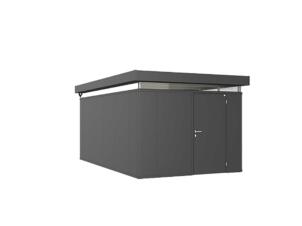 Biohort CasaNova tuinhuis rechts 330x530x250 cm donkergrijs metallic