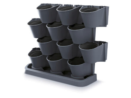 Cascade Garden plantstaander 68,5x19x54,6 cm 12 bloempotten