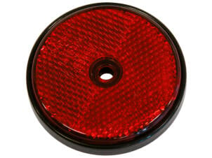 Carpoint Catadioptre rond 70mm 2 pièces rouge