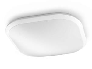 Philips Cavanal plafonnier LED 18W carré dimmable blanc