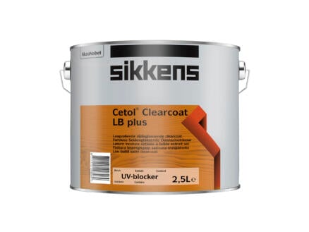 Sikkens Cetol Clearcoat LB plus 2,5l kleurloos