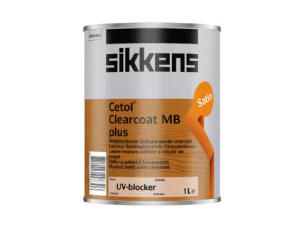 Sikkens Cetol Clearcoat MB plus 1l kleurloos