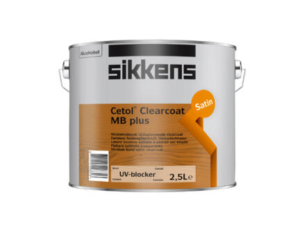 Sikkens Cetol Clearcoat MB plus 2,5l kleurloos