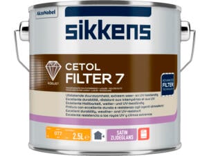 Sikkens Cetol Filter 7 plus 2,5l grenen