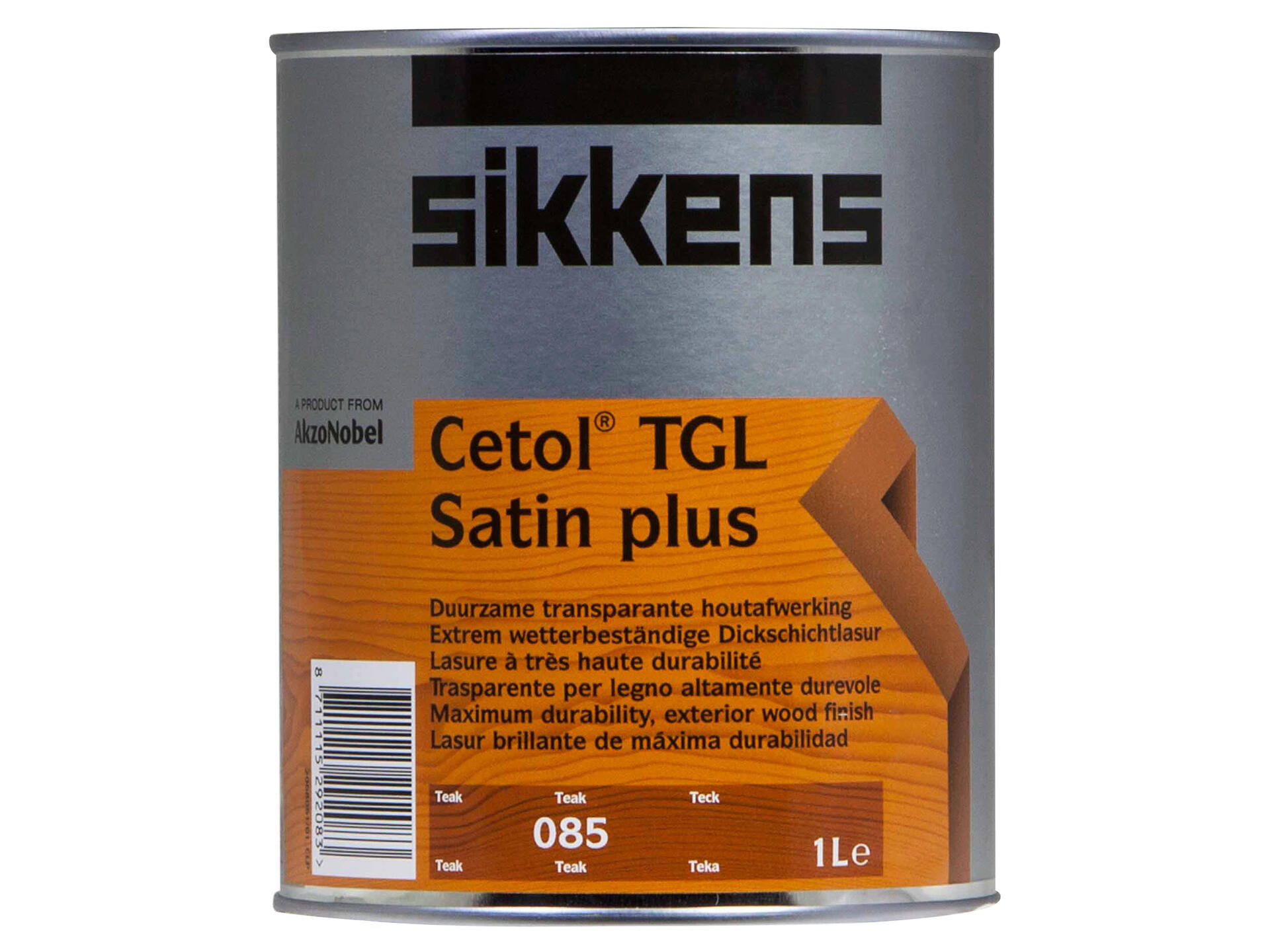 Sikkens Cetol TGL Satin Pus protection du bois 1l teck