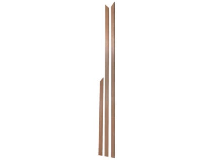 Jewe Chambranle de porte bois dur set à onglet 10x68 mm 215cm 1