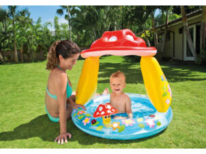 Intex Champignon piscine enfants 102x89 cm