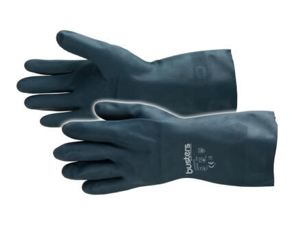 Busters Chemical werkhandschoenen XL latex zwart