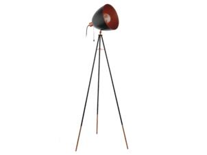 Eglo Chester staanlamp E27 60W zwart-koper