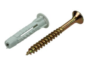Celo Chevilles universelles avec vis MZ/MZK 6x30 mm 50 pièces