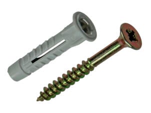 Celo Chevilles universelles avec vis MZK+SPS 6mm 20 pièces