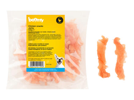 Boomy Chicken Snacks Jerky hondensnack kip 500g