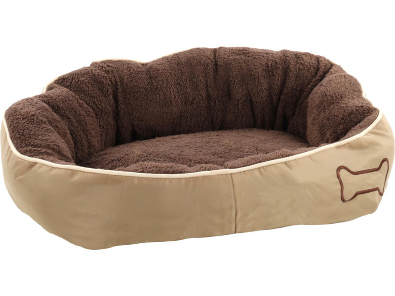 Flamingo Hondenmand chipz rond bruin