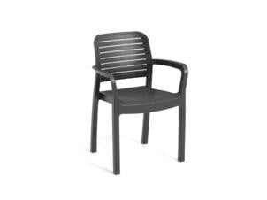 Keter Chloé chaise de jardin graphite