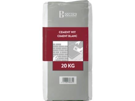 Ciment Portland 20kg blanc 1