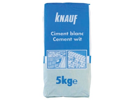 Knauf Ciment Portland 5kg blanc 1