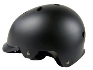 Maxxus City Light casque vélo 55-58 cm noir + 6 LED lumières rouge