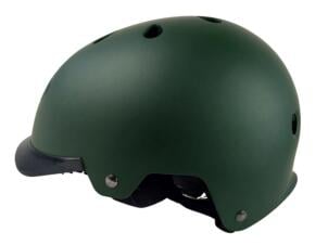 Maxxus City Light casque vélo 55-58 cm vert + 6 LED lumières rouge