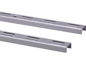 Element System Classic 50 wandrail dubbel 150cm aluminium 2 stuks