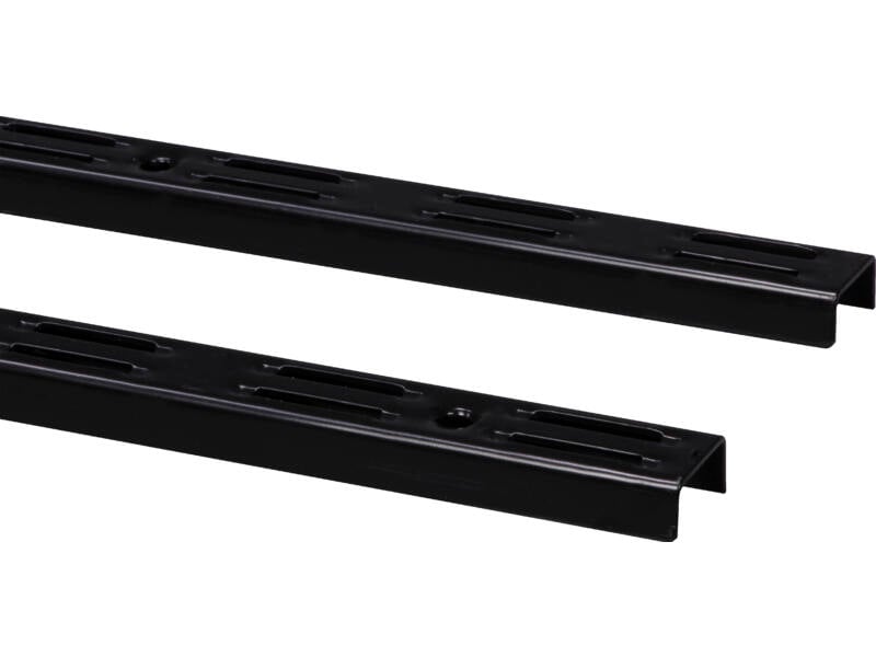 Element System Classic 50 Wandrail Dubbel 150cm Zwart 2 Stuks Hubo element-system-classic-50-wandrail-dubbel-150cm-zwart-2-stuks-hubo