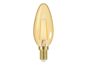 Prolight Classic LED kaarslamp filament vintage E14 2W warm wit