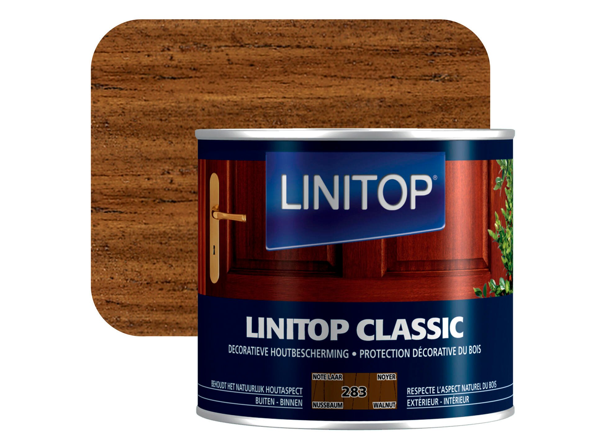 Linitop Classic beits 0,5l notelaar #283
