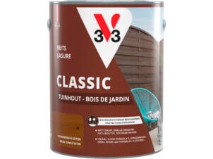 V33 Classic beits tuinhout 5l donkerbruin