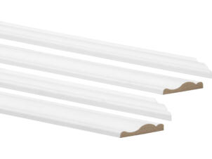 CanDo Classic kit de moulures 10x29 mm - 50x70 cm blanc prépeint
