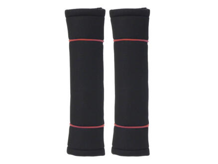 Carpoint Classic protège-ceinture set de 2 noir/rouge 1