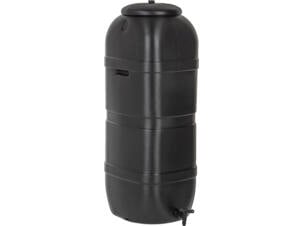 Practo Garden Classic regenton 100l + kraantje zwart