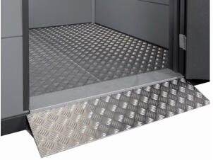 Telluria Classico oprijplaat enkele deur 90cm metaal