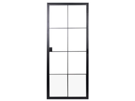 Solid Classico porte intérieure en acier droite 8 vitrages 201x83 cm 1