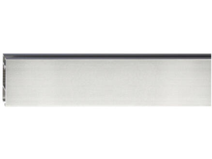 My Deco Clear rail de rideau 32x11 mm 210cm look inox 1