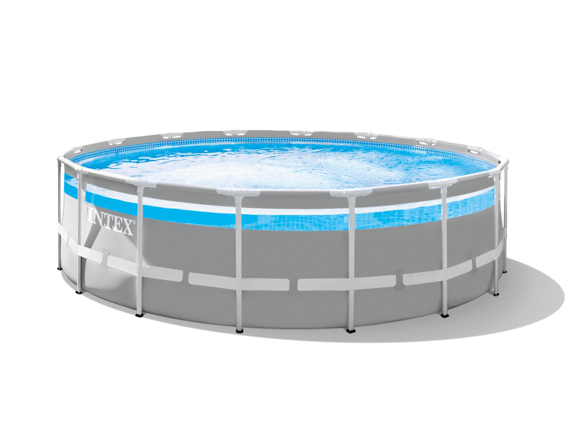 Intex Clearview Prism Frame piscine 488x122 cm + cartouche de filtration